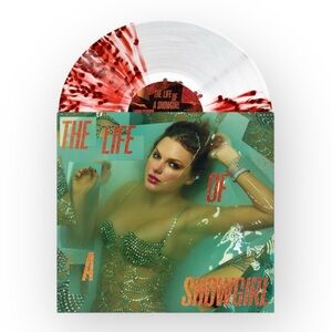 Taylor Swift The Life Of A Showgirl Holiday Honestly Wild Transparent Vinyl NEW